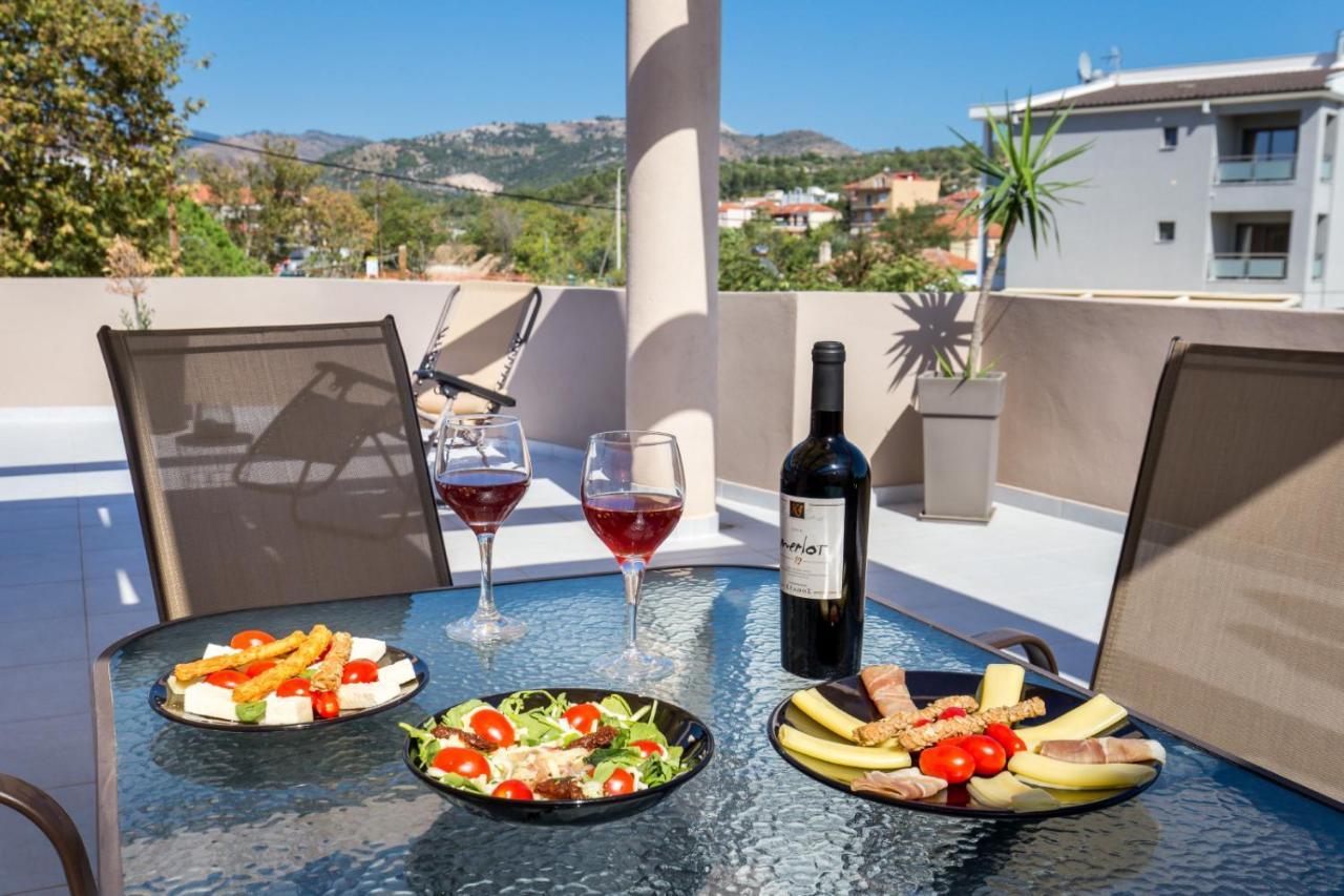 Iria'S Luxury Apartments Limenaria (Thasos) Exterior foto